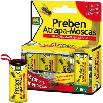 PREBEN TIRAS ATRAPA-MOSCAS...