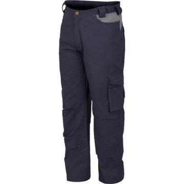 PANTALON STRETCH AZUL/GRIS...