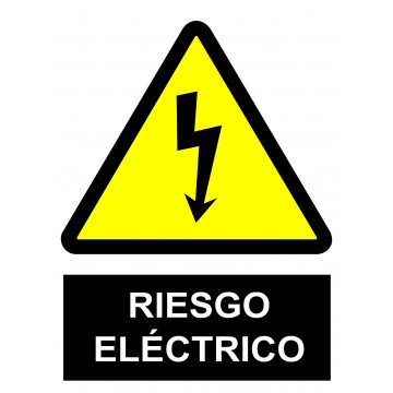 SEÑAL ADV.RIESGO ELECTRICO...