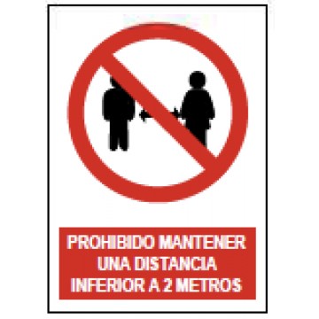 SEÑAL PROHIBIDO DIST.INF.2M...